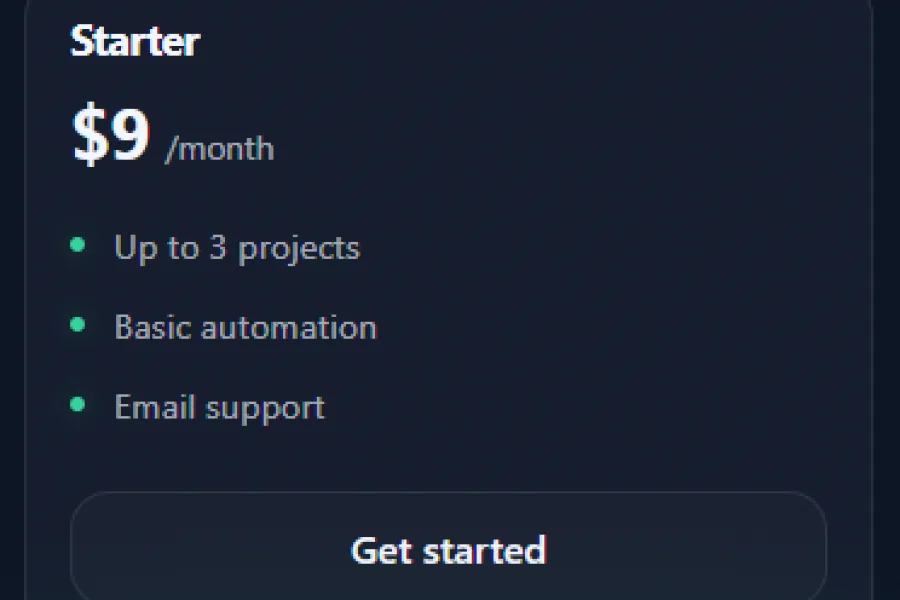 Modern SaaS Landing Template (Nexora)
